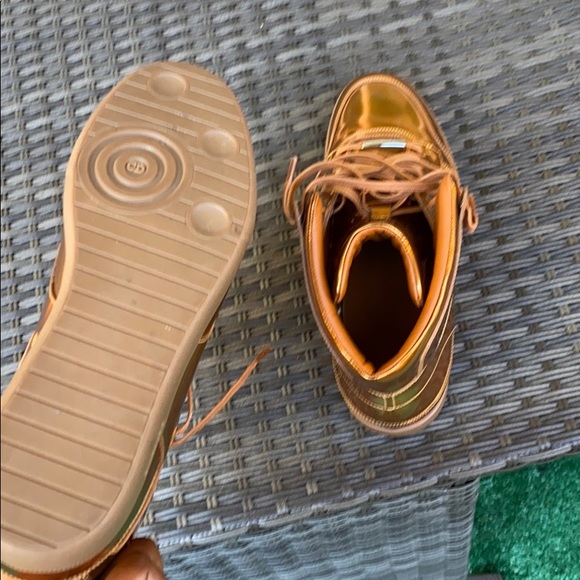 Metallic copper DIOR sneakers with shoe box - Picture 6 of 7